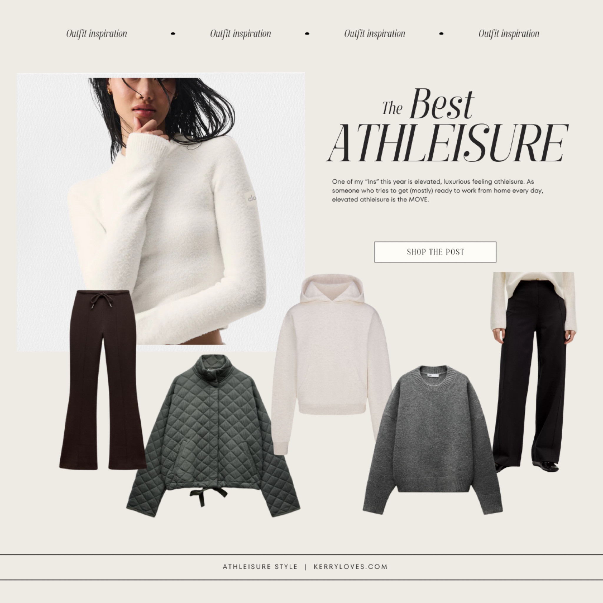 Comfy, elevated, work from home attire that I’m loving lately! 

#LTKWorkwear #LTKActive #LTKStyleTip