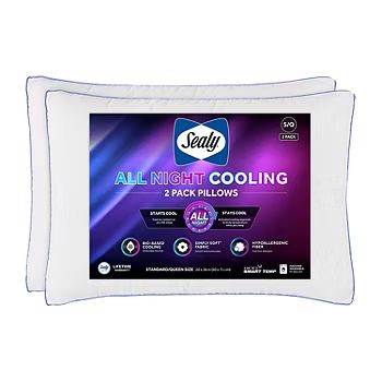 Sealy All Night Cooling 2 Pack Pillow | JCPenney