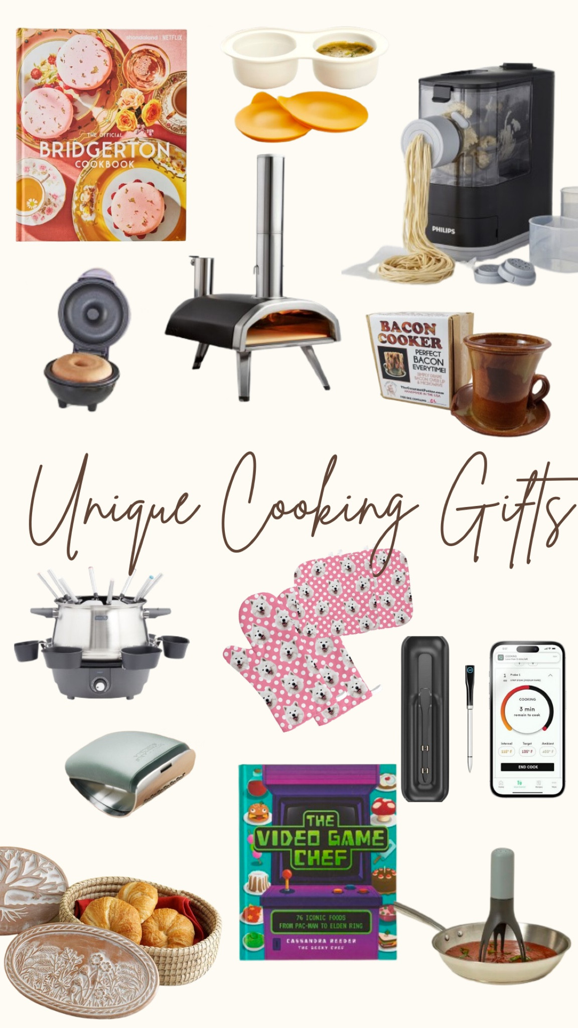 Gift guide for kitchen lovers! 
Unique Cooking Gift Guide 
Gift Guide For Cook
Discover top tools and gadgets for cooking and baking enthusiasts. Perfect for holiday gifts, birthdays, and more
Unique holiday kitchen gifts
Christmas gifts for cooks
Holiday gift ideas for bakers
Kitchen gifts for the holidays
Unique gifts for chefs
Cooking and baking holiday gifts
Gift ideas for foodies
Best kitchen gifts for Christmas
#LTKCyberWeek 

#LTKHoliday #LTKGiftGuide
