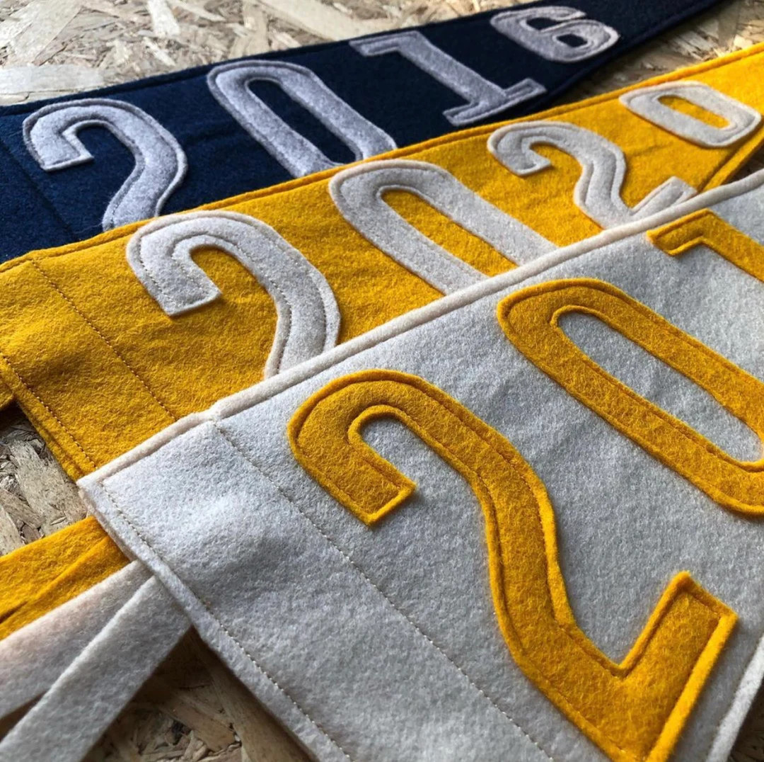 Large Birth Year Pennant Flag - Etsy | Etsy (US)
