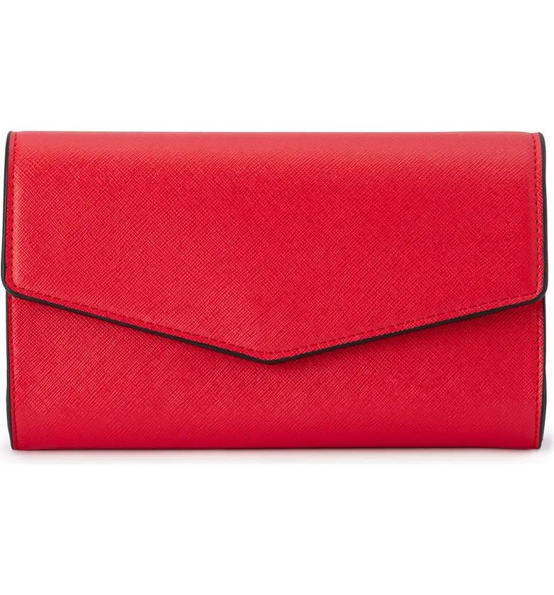 Olga Berg Nic Faux Leather Clutch | Nordstrom | Nordstrom