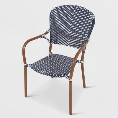 French Café Wicker Patio Dining Chair - Threshold™ | Target