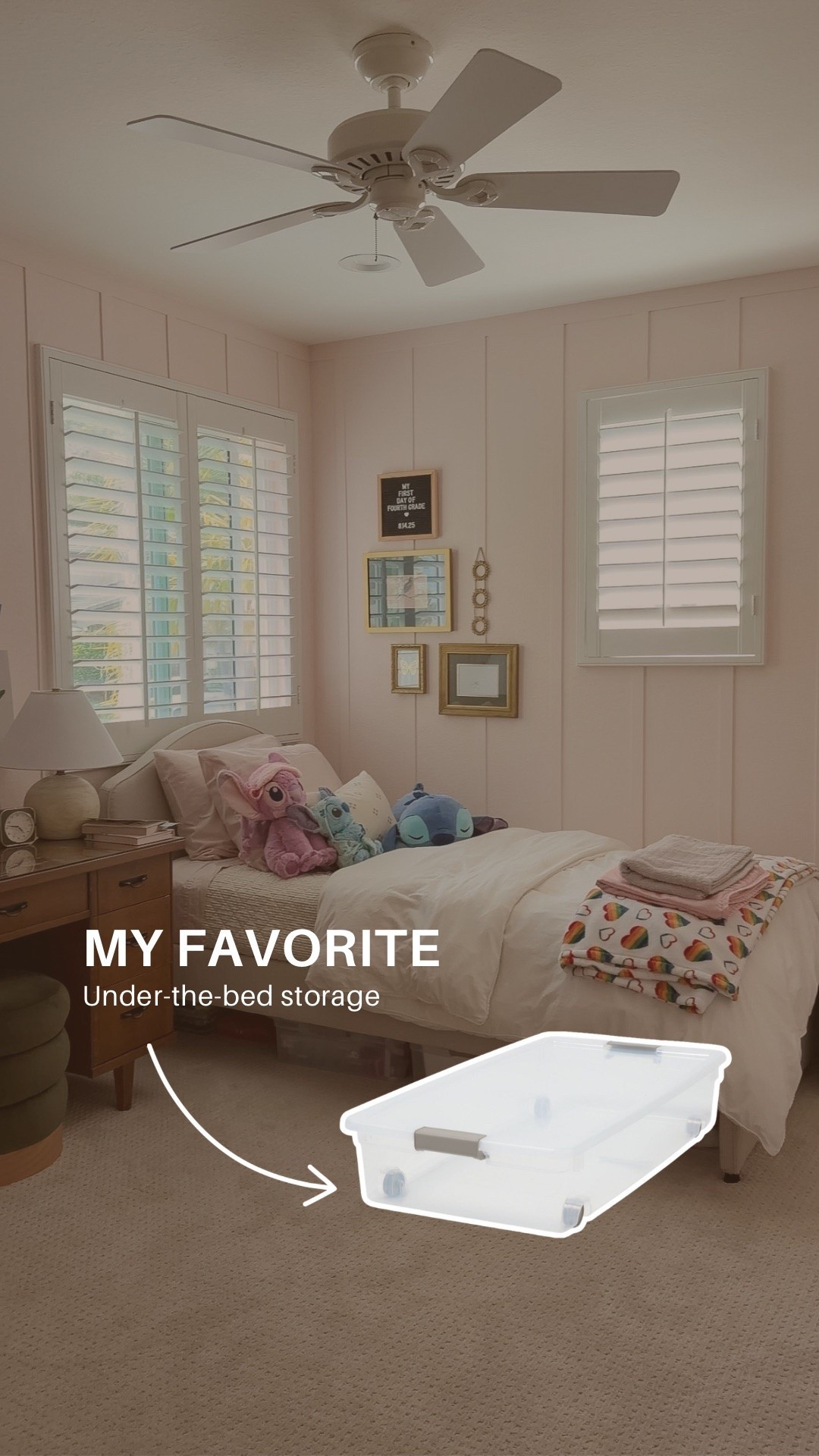 Underbed storage container on wheels! 

Underbed storage perfect for kids toys, blankets and more!

#LTKHome #LTKKids
