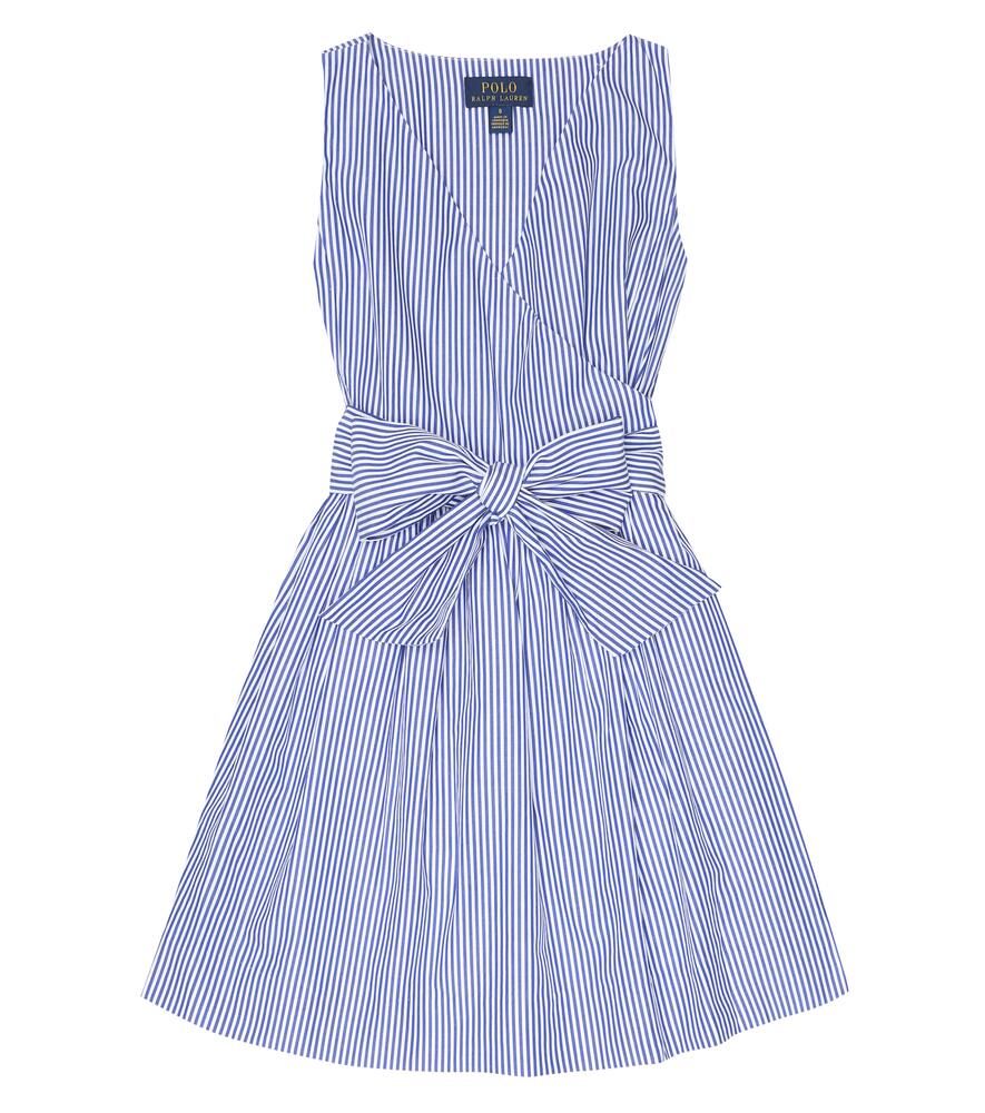 Striped cotton poplin dress | Mytheresa (US/CA)