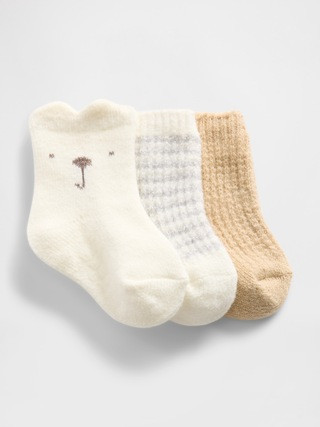 Baby CashSoft Crew Socks (3-Pack) | Gap (US)