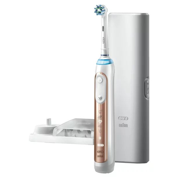 Oral-B Genius 6000 Rechargeable Electric Toothbrush, Rose Gold, 1 Ct - Walmart.com | Walmart (US)
