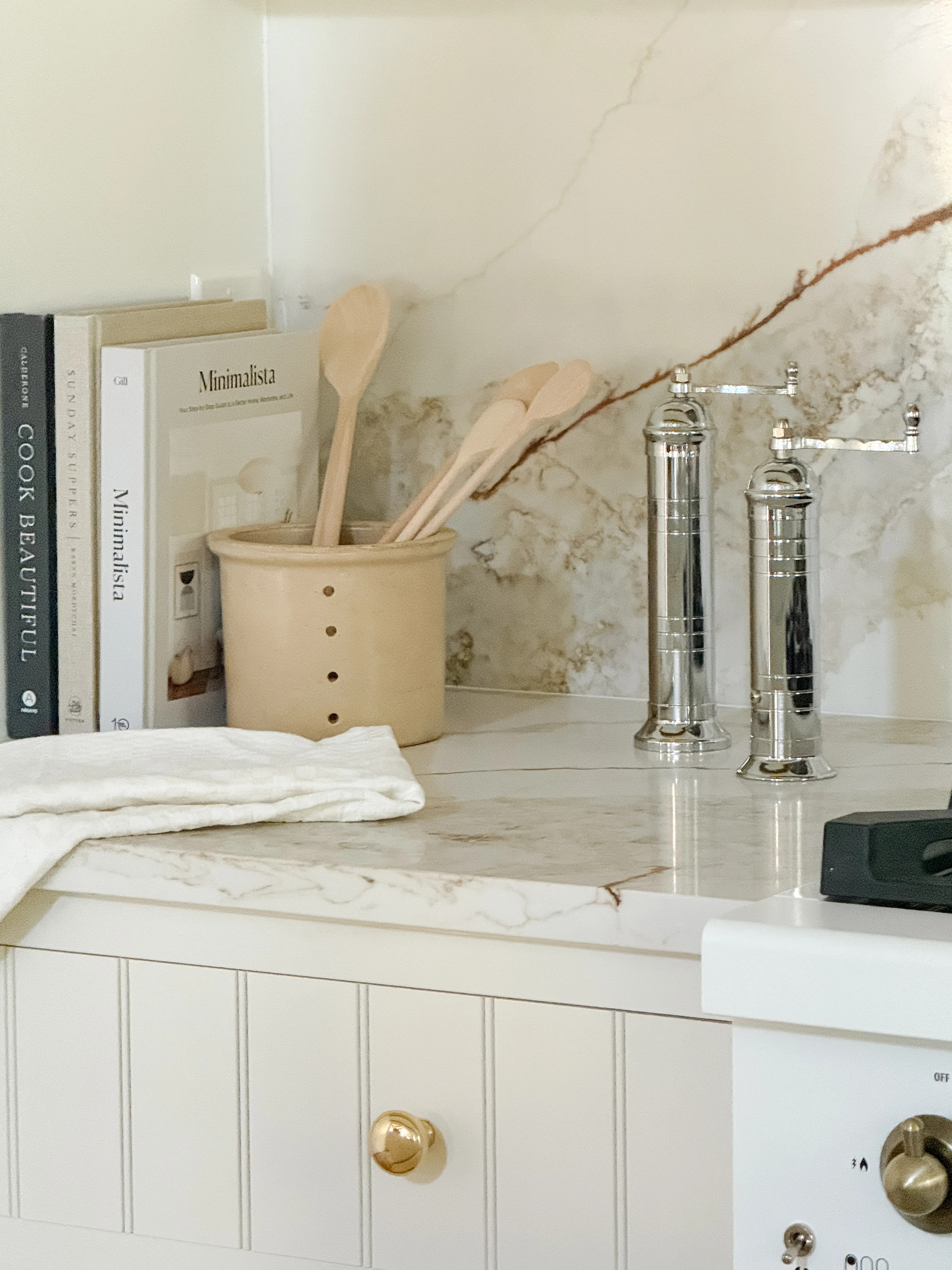 9" Silver SALT Mill by Atlas | Cottage and Key