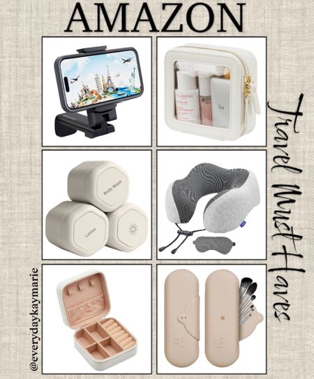 Affordable travel must haves 💕✈️

#travelmusthaves #vacayfinds #vacaymusthaves #packingnecessities 

#LTKTravel #LTKFindsUnder50 #LTKGiftGuide