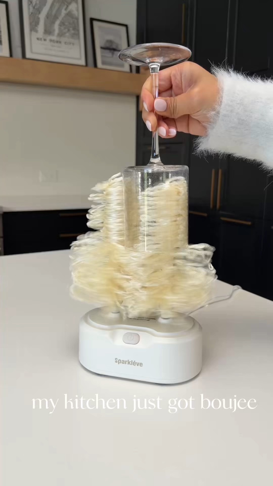 say CLEAN if this is something you would find useful and I’ll send you the details. Okay this is one of those things you don’t realize you need until you have it 🤍

It spins and dries your glasses for you so they come out crystal clear…no water spots, no streaks, no standing there hand drying every single glass. I use it for wine glasses, cups, and anything delicate I hate touching with a towel. It takes seconds and they actually look like restaurant glassware after.

Perfect if you host, hate polishing glasses, or just want your kitchen to feel a little more elevated. 

#amazonfinds #kitchenhacks #homeessentials #hostingtips #everydayfavorites