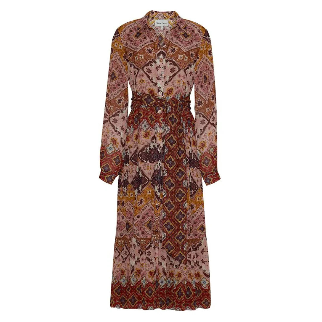 Lolan Dress, Rose Dawn Geo Emblem | The Avenue