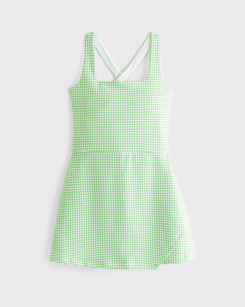 YPB sculptLUX Cross-Back Mini Dress | Abercrombie & Fitch (US)