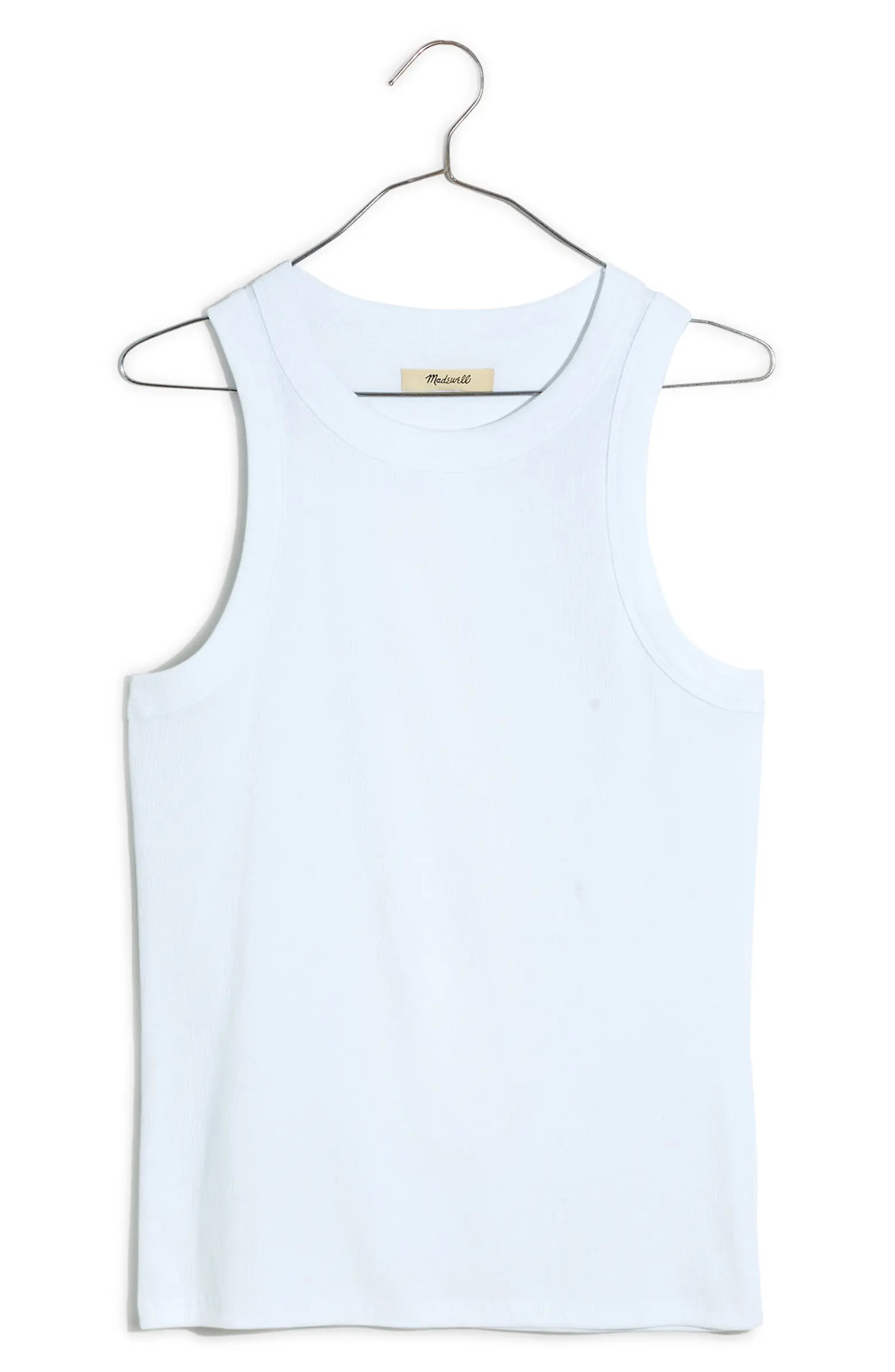Supima® Cotton Rib Cutaway Tank | Nordstrom