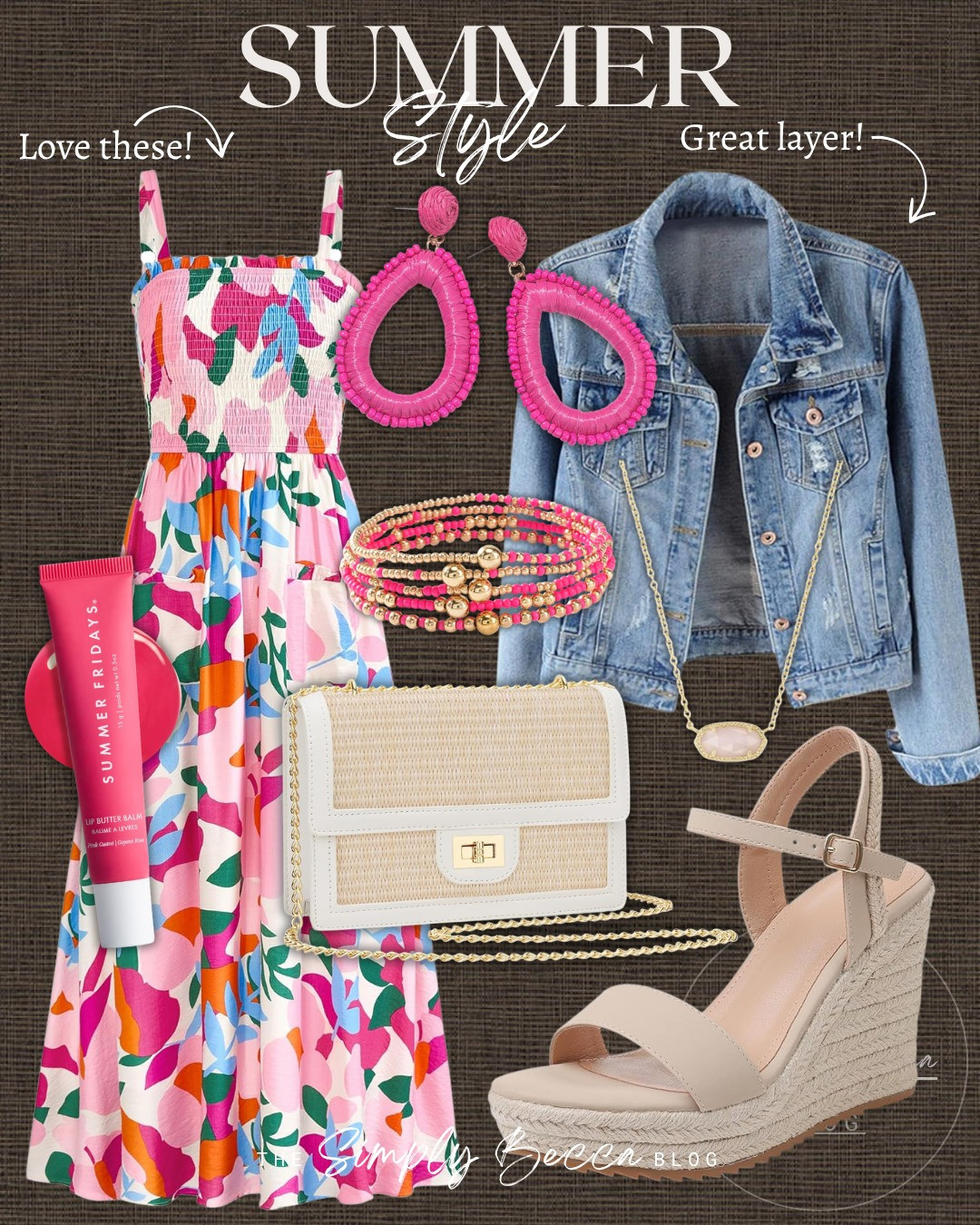 Well this is fun 🤩 Love the colors!

@amazon #ltkwomens #ltkfinds #amazonfashion #summerstyle #floraldress #wovenclutch #wedgesandals #pinkbracelets #pink #summerfridays #summerstyle #outfitsforsummer 

 #LTKSeasonal #LTKPetite #LTKTravel