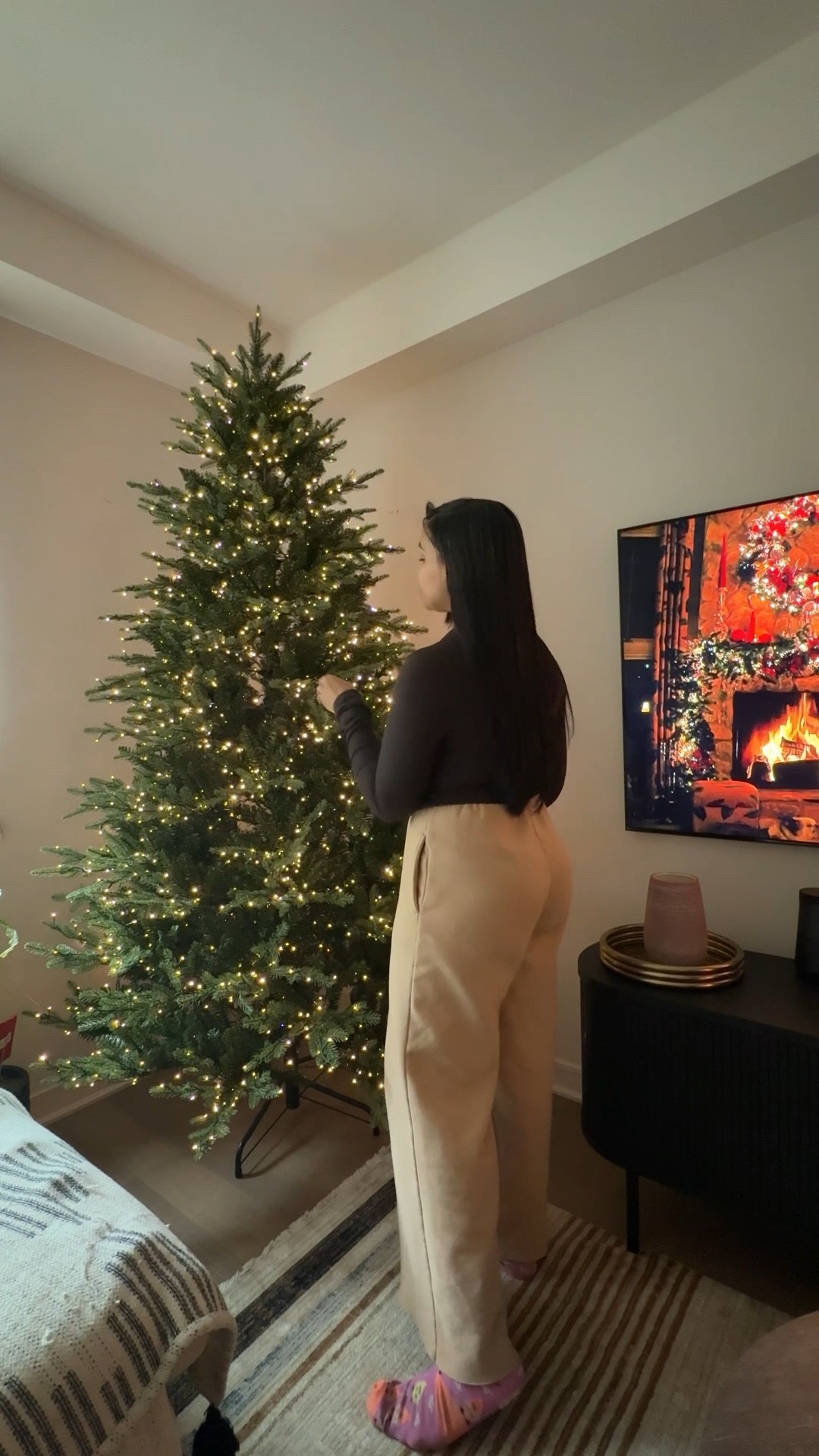 Viral Christmas Tree. Grand duchess twinkling 

#homedepot #christmastree #christmasdecor #viraltree

#LTKSeasonal #LTKHoliday