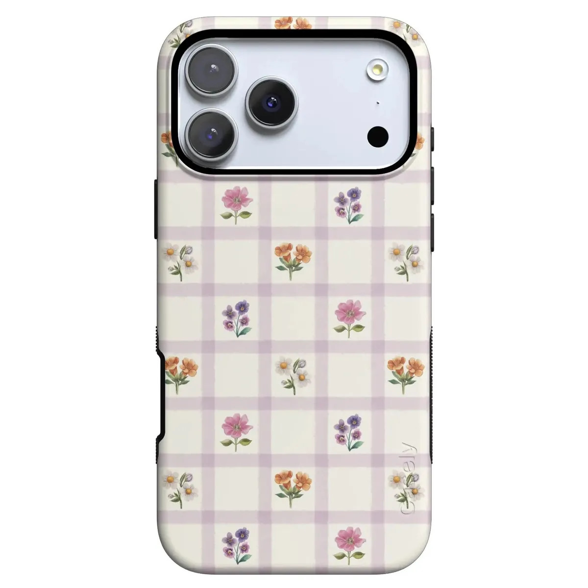 Meadow Check   Floral Gingham Case | CASELY