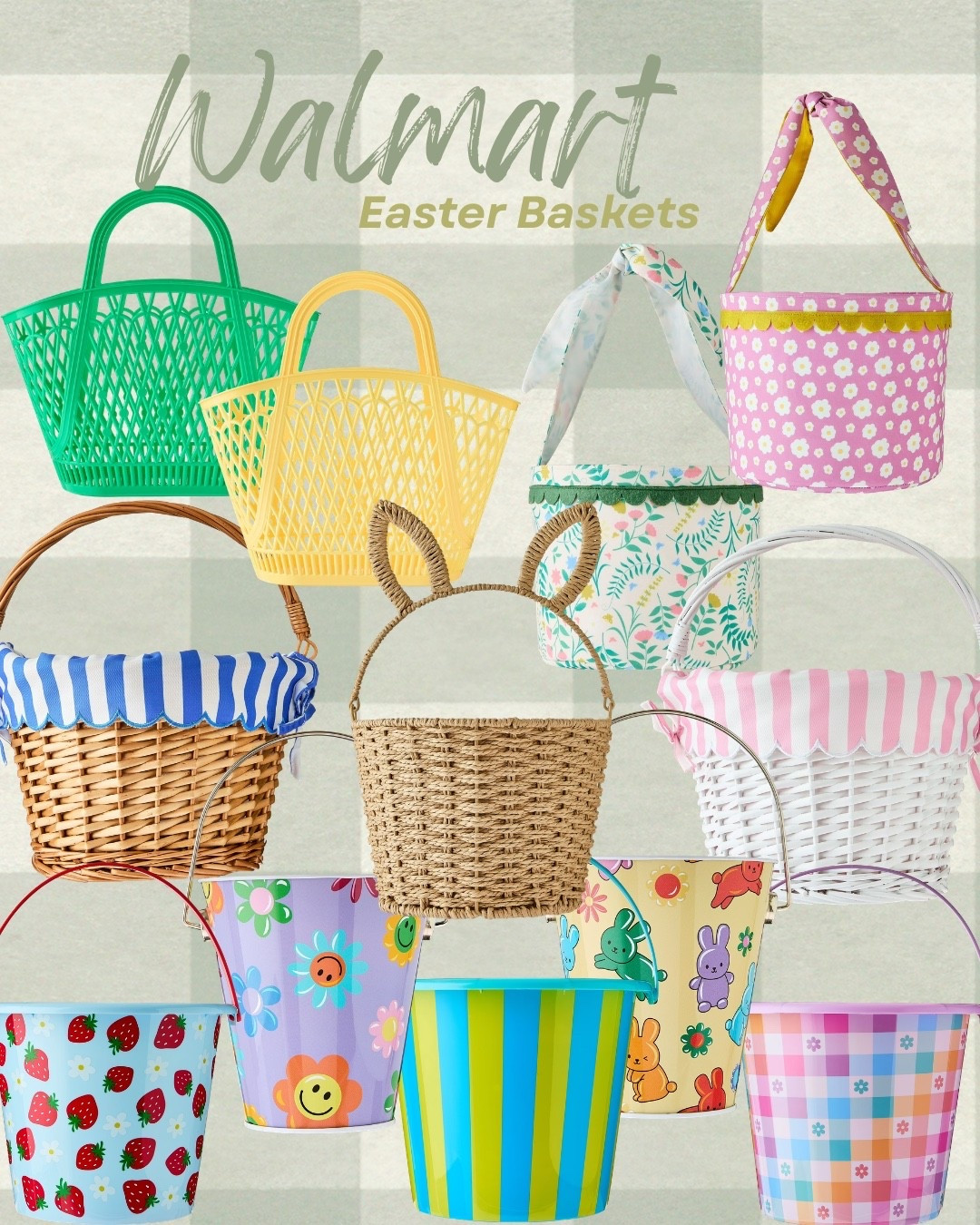 Easter basket finds from Walmart 🐰🌸 So many cute and affordable options for kids this year! From classic wicker baskets to colorful plastic and bunny ear styles, these are perfect for egg hunts, Easter morning surprises, and filling with candy, toys, and spring goodies. Walmart always has the best budget-friendly Easter basket options for toddlers and kids.
#WalmartFinds #WalmartEaster #EasterBasketIdeas #EasterBaskets #KidsEaster #ToddlerEaster #EasterEggHunt #SpringFinds #WalmartDeals #HolidayFinds #LTKHome #LTKFamily #MomFinds

#LTKspringtrends #LTKKids #LTKspring
