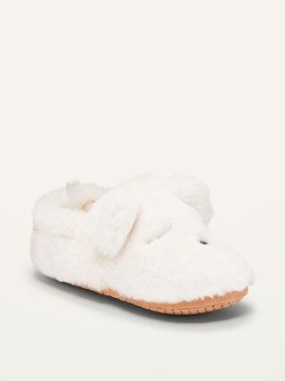 Unisex Faux-Fur Critter Slippers for Baby | Old Navy (US)