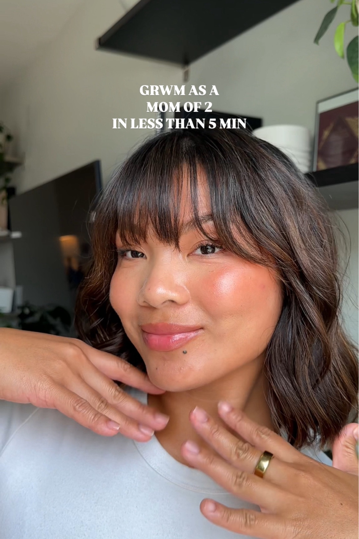 5 min makeup routine 