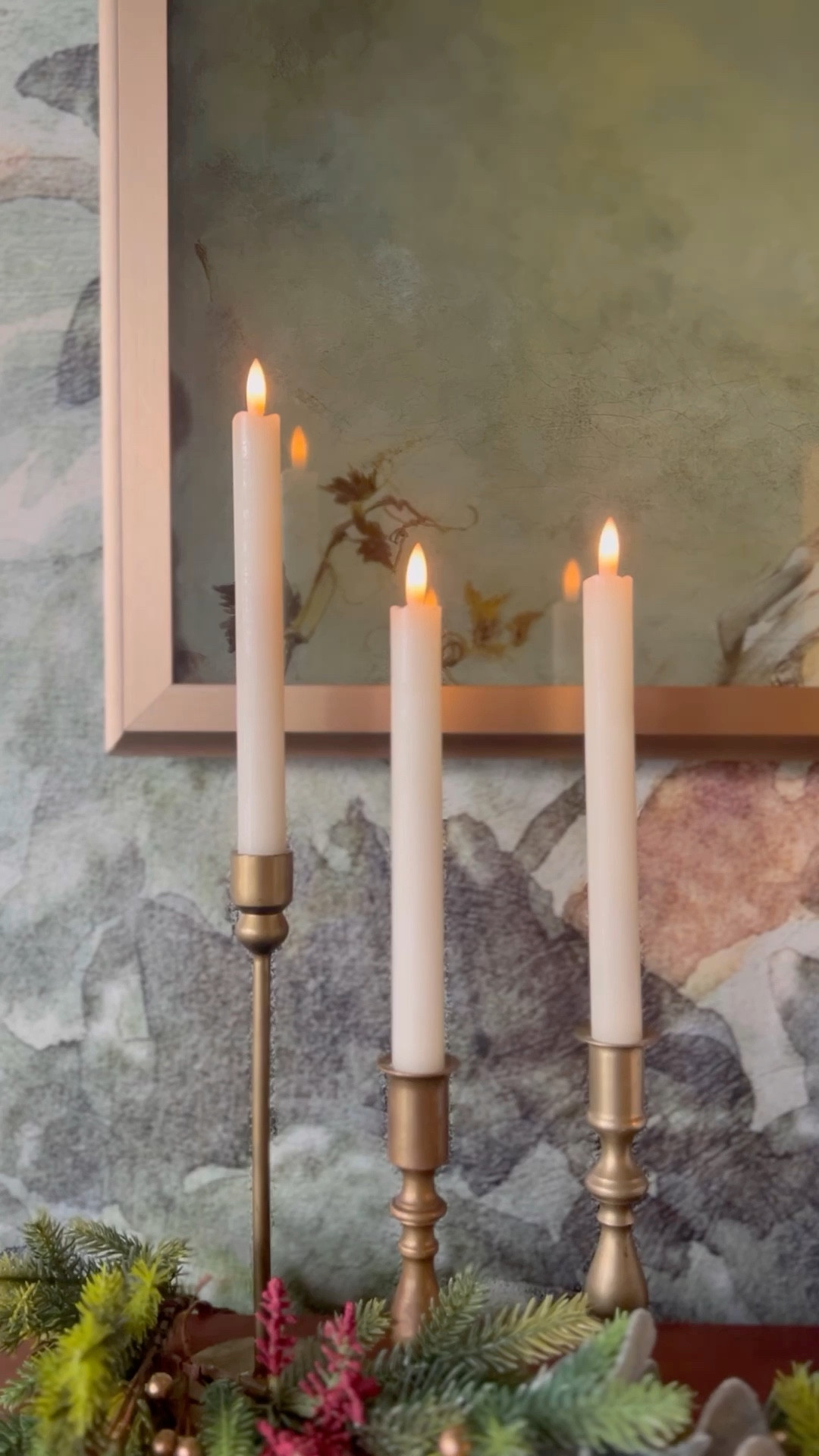 The most realistic faux candlesticks 

#LTKSeasonal #LTKHoliday #LTKhome