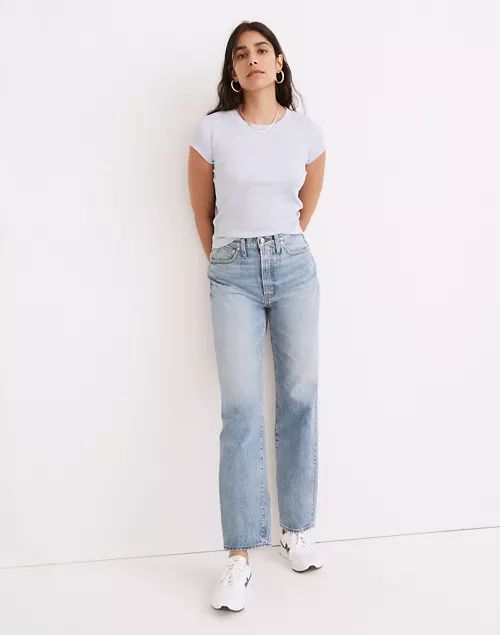 The Perfect Vintage Straight Jean in Seyland Wash | Madewell