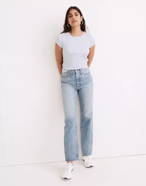 The Perfect Vintage Straight Jean in Seyland Wash | Madewell