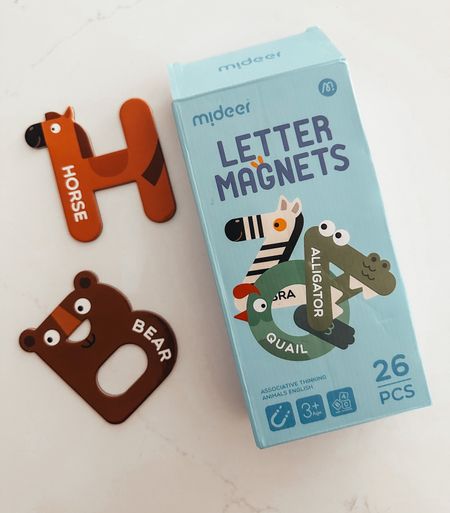 Letter magnets #alphabet 

#LTKhome #LTKkids #LTKfamily