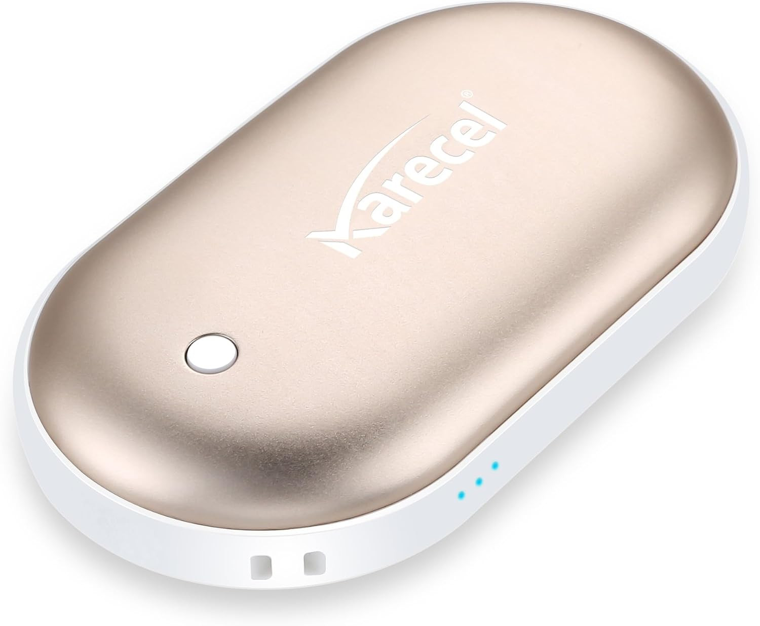 Karecel Rechargeable Hand Warmer, 5200mAh Double-Sided 4-inch Full-Surface Heat Electric Hand Warmer, Up to 11Hrs, Portable Handwarmer Pocket Heater, Tech Gifts for Men Women, Winter Essentials | Amazon (US)