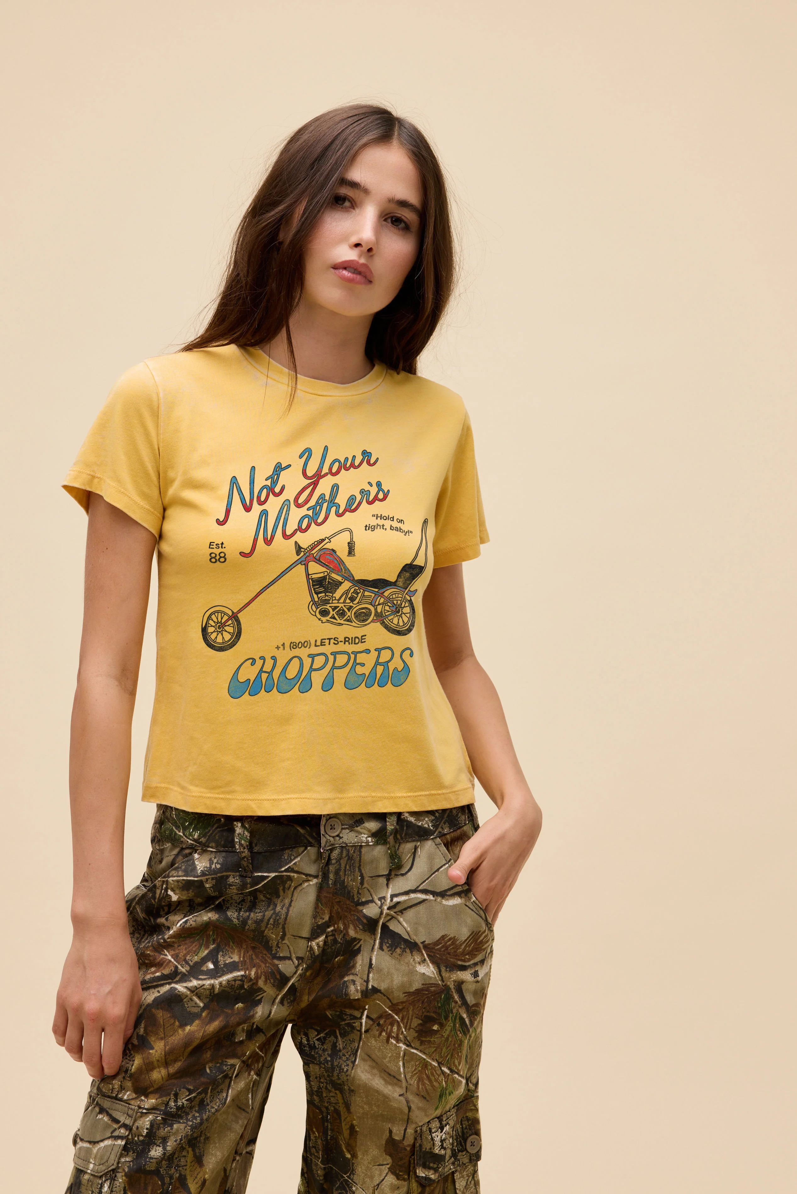 Not Your Mother's Choppers Burnout Vintage Tee | Daydreamer