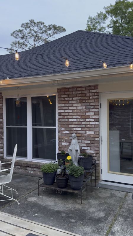 Patio lights can add ambiance to your outdoor space for very little cost. These are beautiful lights that give off just the right glow. 

#LTKhome #LTKSeasonal #LTKfindsunder50