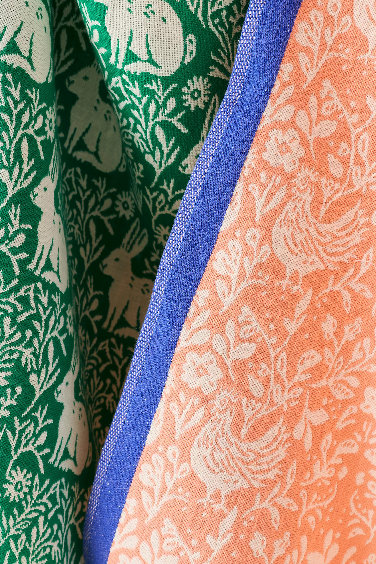 Chicken & Bunny Jacquard Dish Towel, Set of 2 | Anthropologie (US)