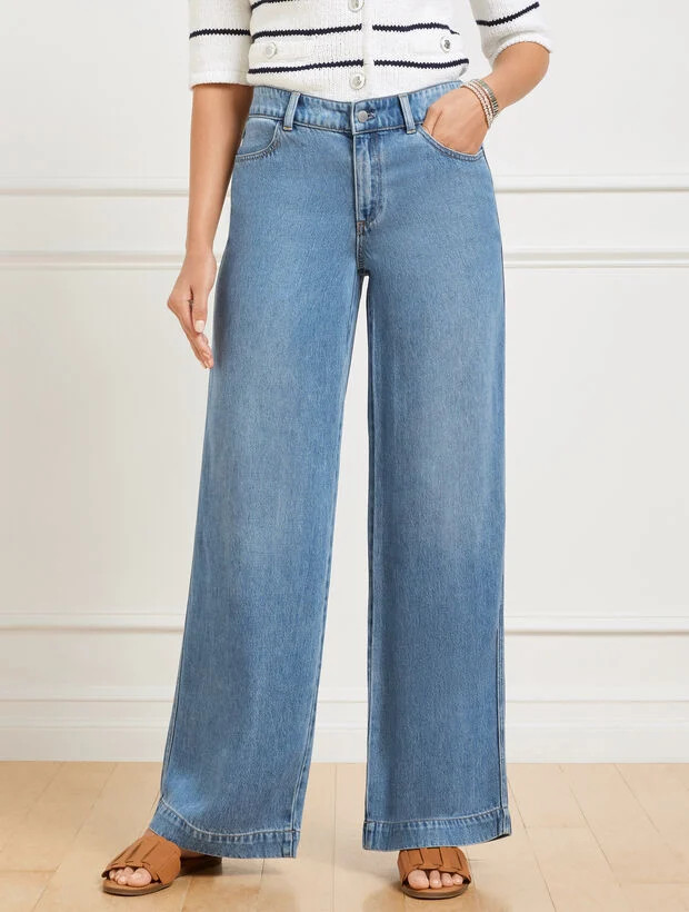 Classic Jean Trousers - Prospect Wash | Talbots