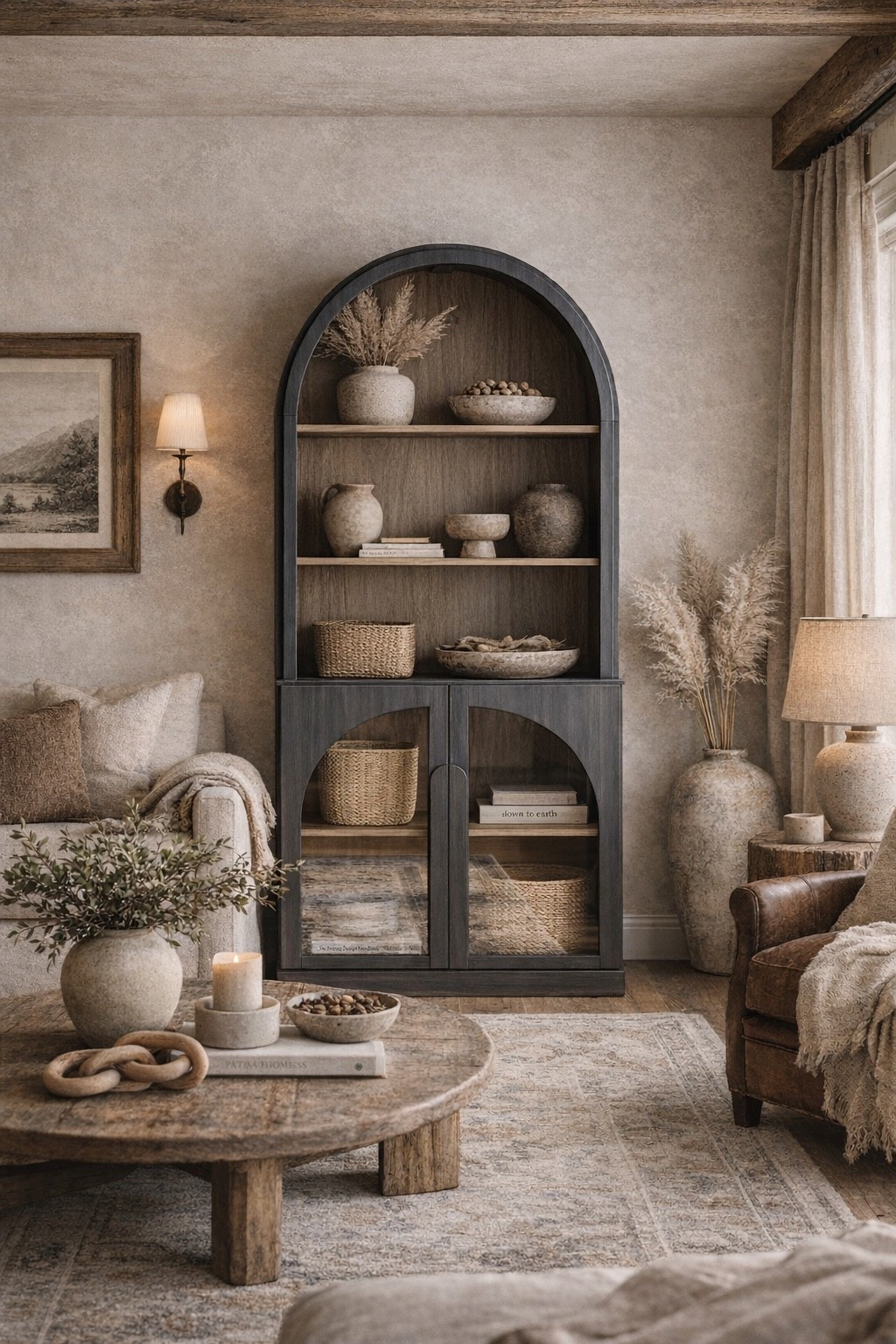 Can you believe this arched cabinet is on Amazon?! It is so rich looking and has such beautiful detail. It has amazing reviews and is under $300! ￼

#LTKHome