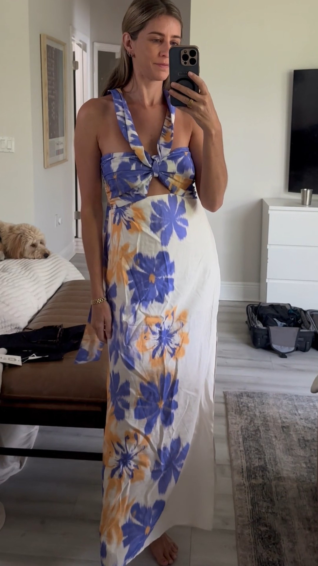 Versatile floral piece for the summer! Halter or strapless 💕

#LTKStyleTip #LTKSeasonal #LTKParties