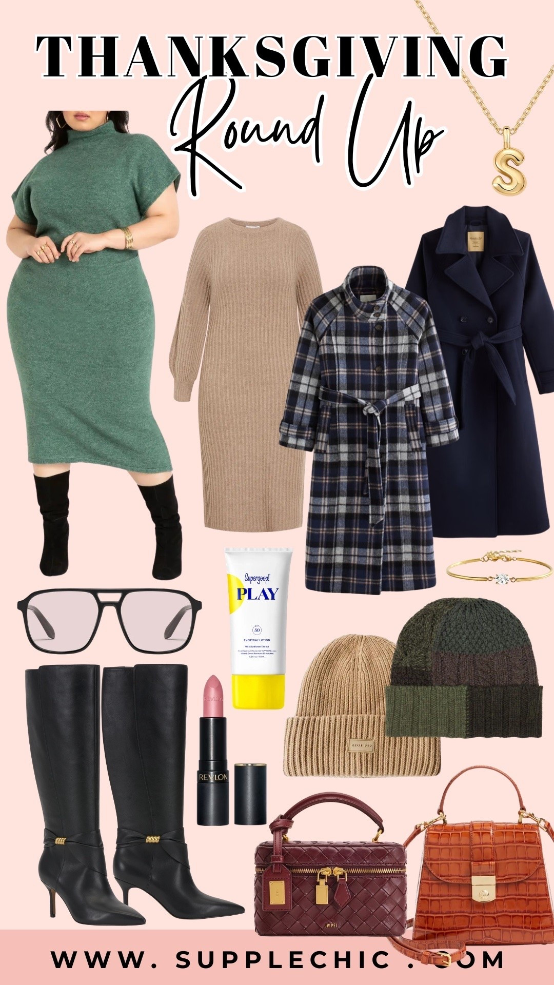 Not sure what to wear for Thanksgiving? Start with cozy textures, rich fall colors, classic outerwear, and boots that can carry an outfit from dinner to holiday gatherings.   Thanksgiving outfits for women, Thanksgiving dinner outfit, fall fashion 2026, holiday fashion, cozy fall outfits, sweater dresses

#LTKootd #LTKMidsize #LTKSeasonal