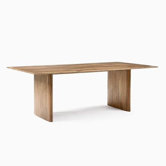 Extra Wide Anton Dining Table, Burnt Wax | West Elm (US)
