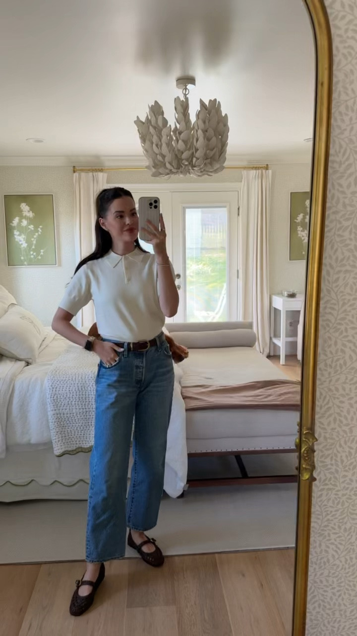 Outfit of the day! 🤎 Loving this entire outfit. I know I’ll get so much wear out of this shirt too 🥹🔗

Spring outfits 2026

#LTKSeasonal #LTKootd