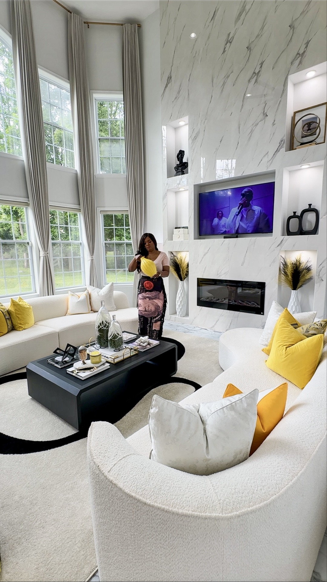A little Summer refresh for my living room💛 
Tap below to shop! Follow me @omabelle for more Fashion, Home & everything inbetween. Glad to have you here!!! 💕😊🙏

Home | Home decor |Entryway decor | Entryway table | console table | Buffet table | Accent table
Pottery barn | Amazon home
Restoration hardware look for less |Luxe for less | Entryway ideas | Foyer table | Foyer decor | Sofa table | Black sofa table | Black console | Black accent table
| Black wooden table |Living room decor | Rugs | Area rug | Neutral rug | Living room family room rug | Sofa sectional | Washable cleanable sofa | Family friendly sofa furniture | Stain resistant fabric sofa | Cloud sofa | Family kid toddler | pet friendly sofa | Coffee table | Livingroom | Home decor | bedding | bedroom | fall decor |  fall porch | dresser | rug | kitchen | dispenser | cutlery set | knives

#LTKHome #LTKmomlife #LTKvlog