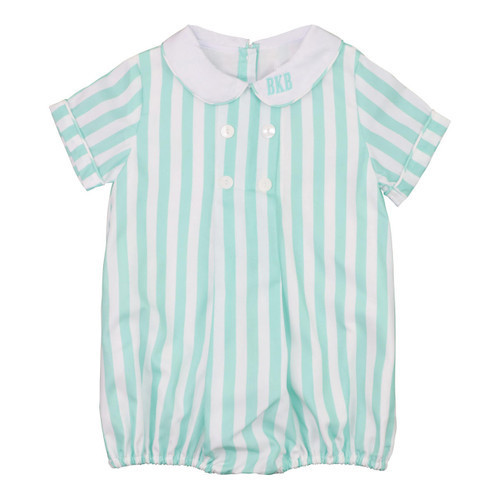 Mint Stripe Pleated Bubble | Cecil and Lou