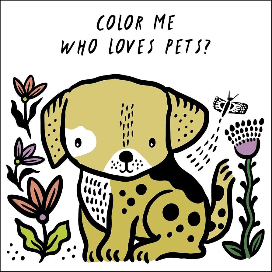 Color Me: Who Loves Pets?: Watch Me Change Color in Water (Volume 6) (Wee Gallery Bath Books, 6) | Amazon (US)