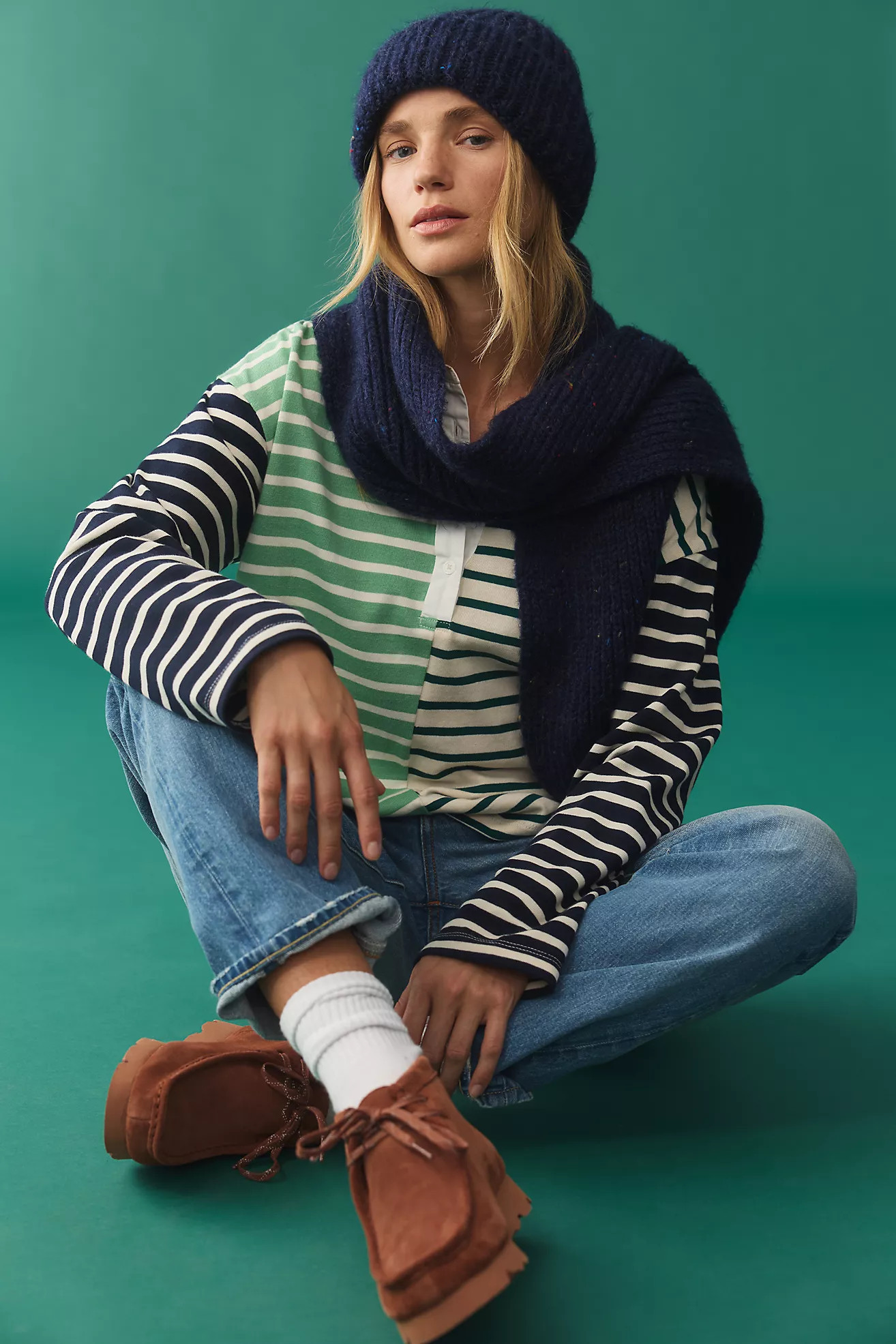 By Anthropologie Confetti Scarf & Beanie Bundle | Anthropologie (US)