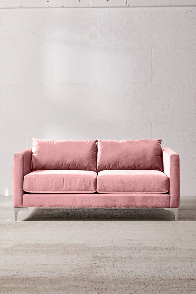 Chamberlin Velvet Love Seat | Urban Outfitters (US and RoW)