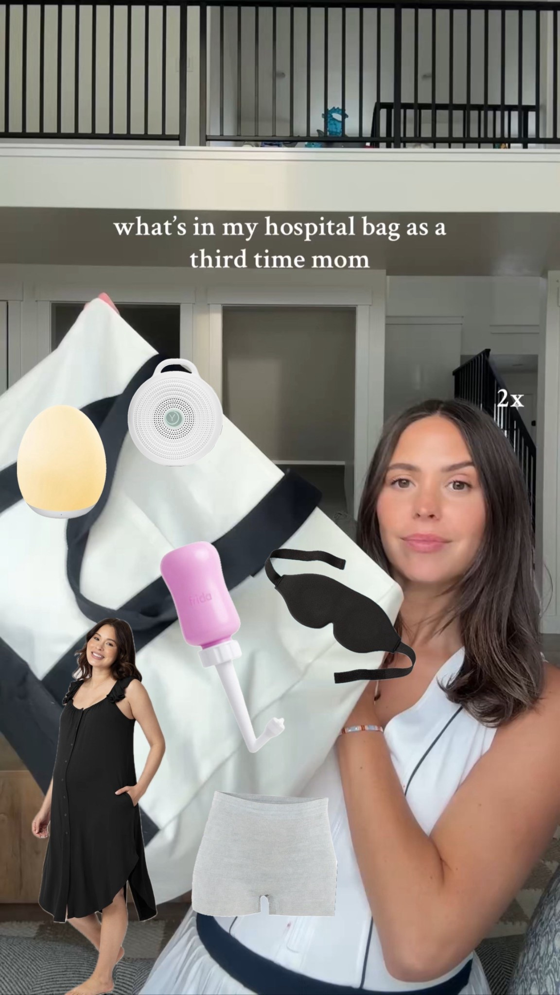 Hospital Bag essentials as a third time mom 

#LTKBump #LTKBaby