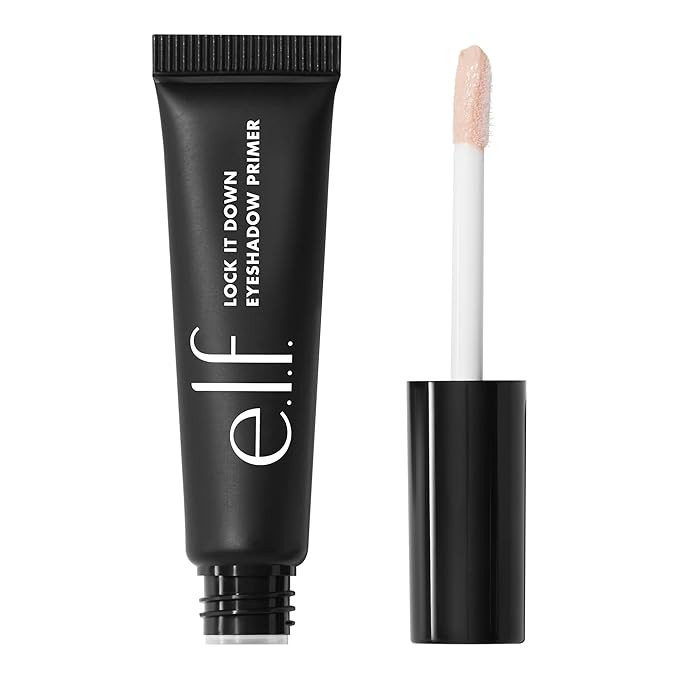 e.l.f. Lock It Down Eyeshadow Primer, Smooth, Creamy Primer For Long-Lasting Eyeshadow, Intensifi... | Amazon (US)