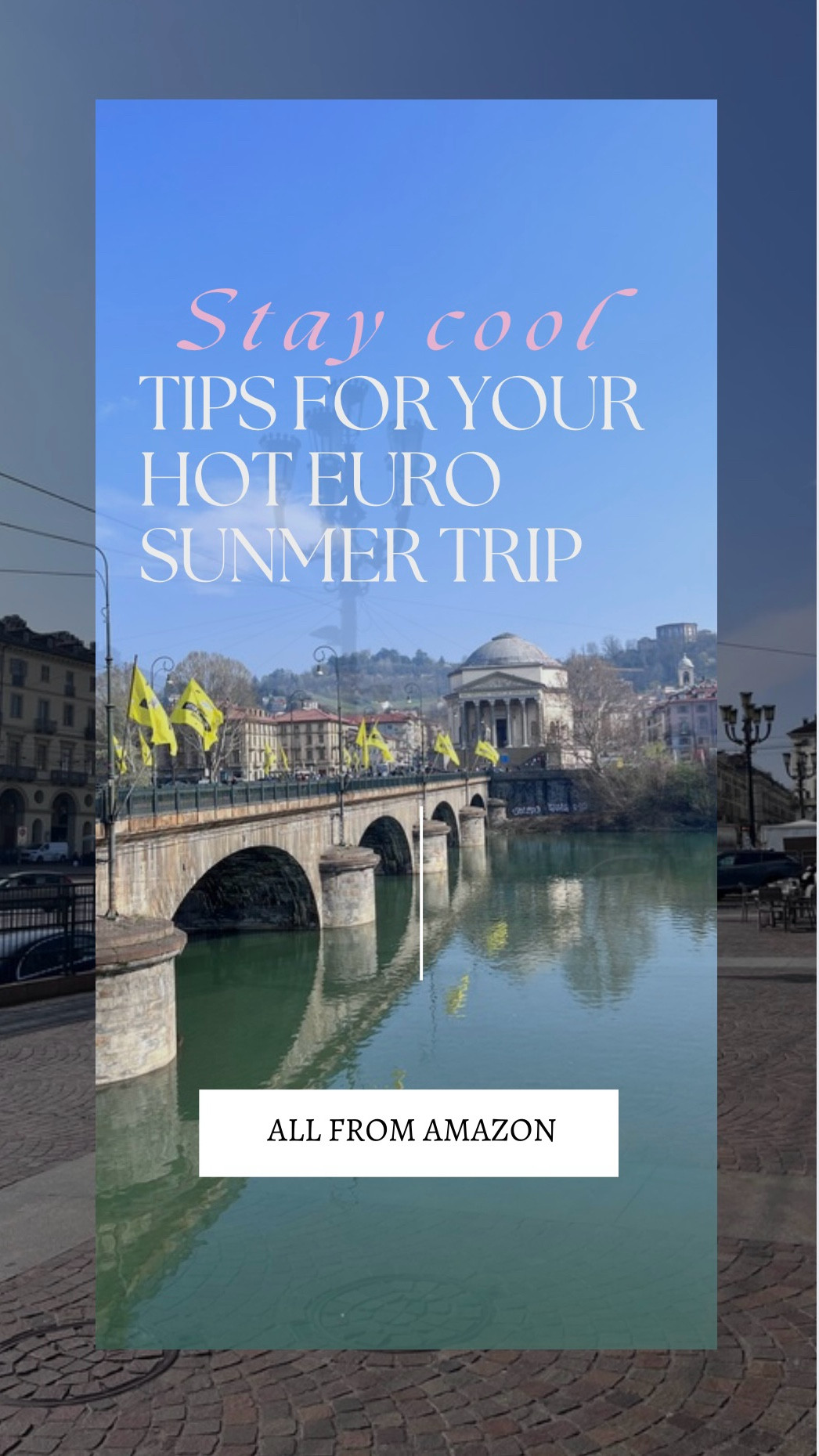 Travel tips for your next trip! How to stay cool during a hot euro summer trip 


Summer trip essentials
Hot euro summer
Summer finds
Travel finds 

#LTKTravel #LTKStyleTip