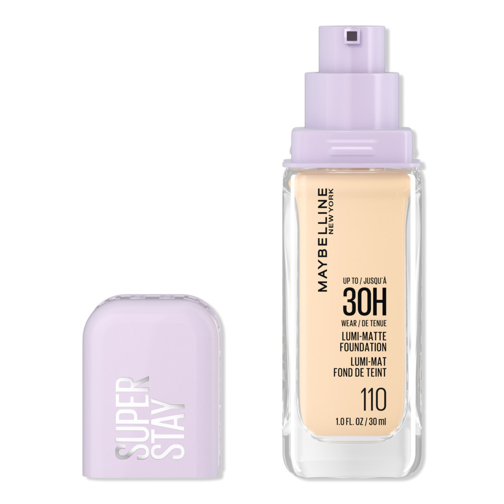 Maybelline Super Stay Up to 30HR Wear Lumi-Matte Longwear Foundation - 110 | Ulta