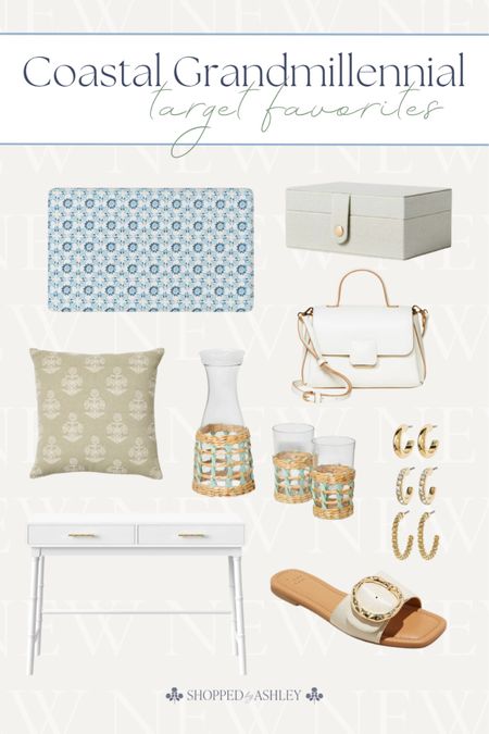 Coastal Grandmillennial style Target finds! 

Target home, target style, Grandmillennial Target, target circle week, target sale, target finds, coastal grandmother, blue and white, blue and green 

#LTKstyletip #LTKxTarget