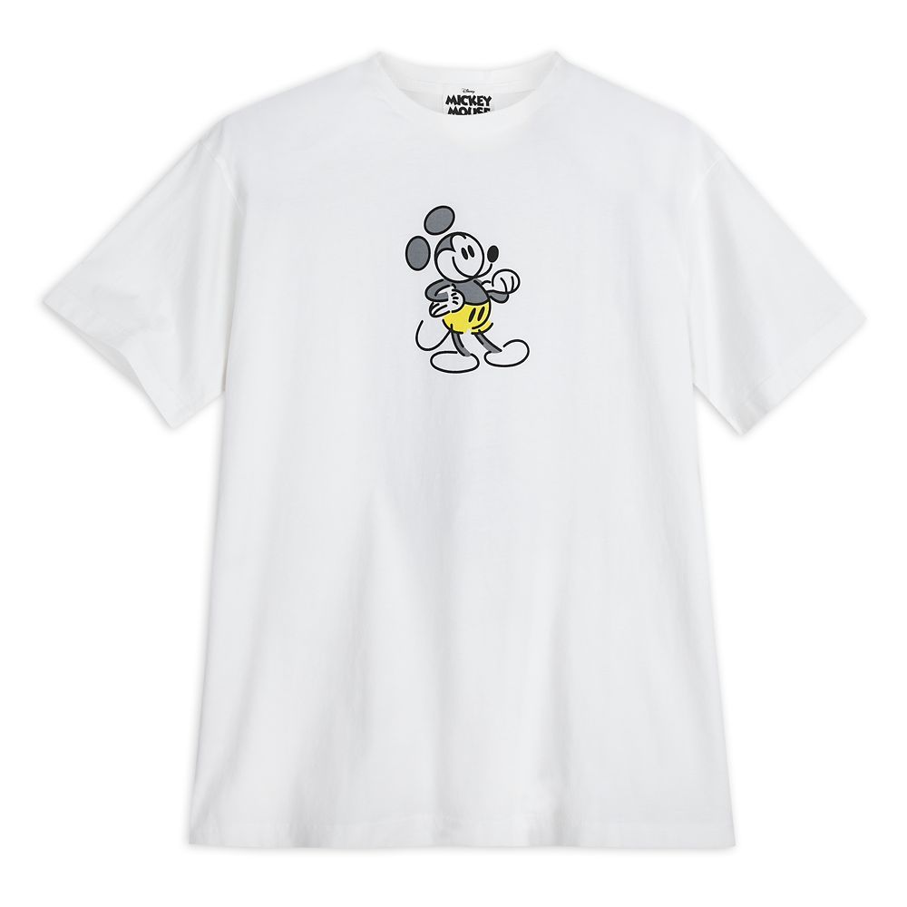 Mickey Mouse Genuine Mousewear T-Shirt for Adults – White | Disney Store