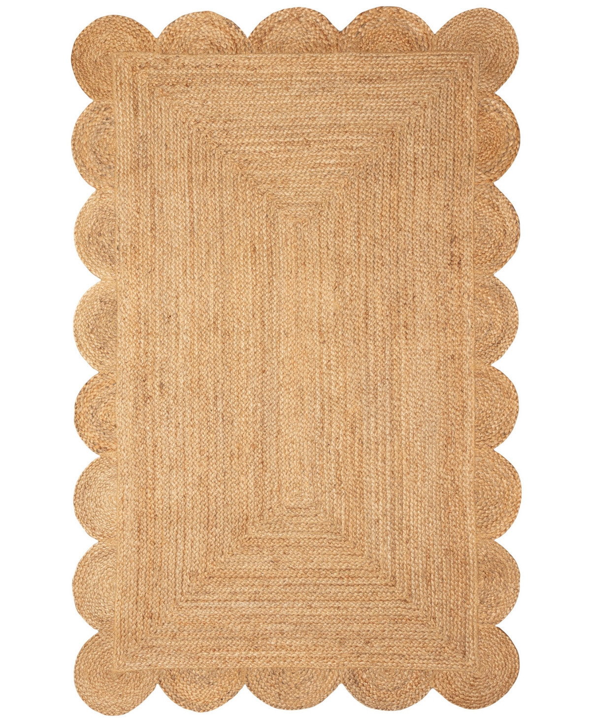 Liora Manne' Java Scalloped Edge 3'6"x5'6" Area Rug - Camel | Macy's