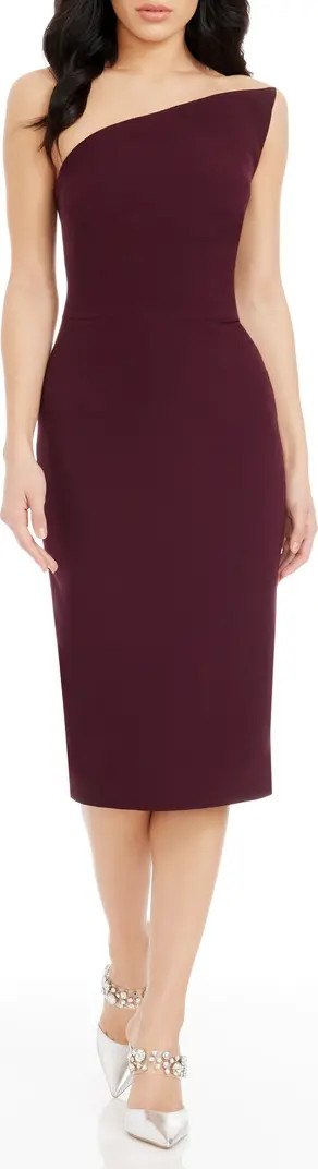Milan Strapless Sheath Cocktail Dress | Nordstrom