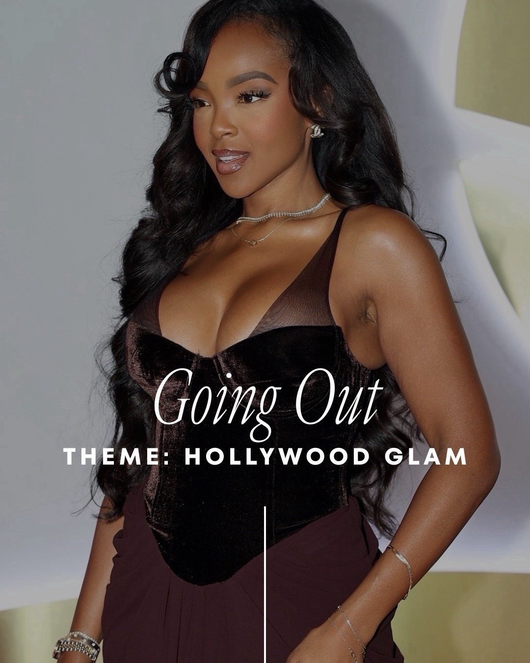 Scroll to shop this Hollywood glam going-out look featuring a structured velvet corset-style top paired with elegant wide-leg trousers for a dramatic, red-carpet-inspired outfit. Statement pieces like this instantly elevate a night-out wardrobe and can be styled with multiple bottoms or skirts, helping lower the cost per wear while keeping your evening looks bold and polished.

Perfect for date nights, cocktail parties, special events, girls’ night out, and formal dinners.

5'4" | 138 lbs | 34D bust | 27" waist | 40" hips

#LTKootd #LTKvlog #LTKgrwm

#LTKPetite #LTKgrwm #LTKootd